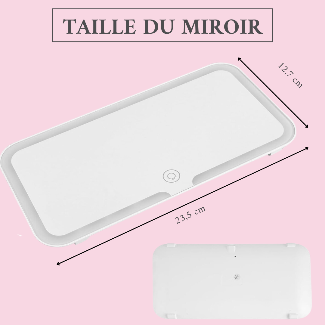 Miroir LED GLAMSTATION